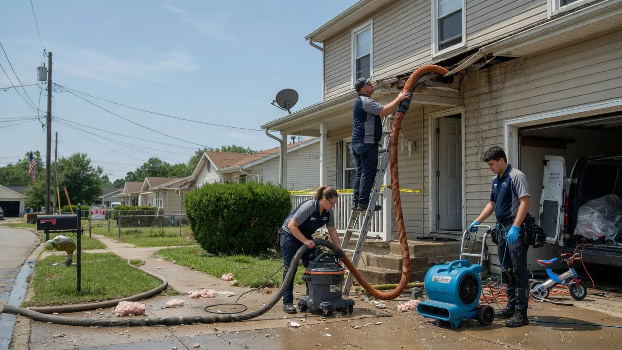 Water Damage Restoration in Carrolltown, PA near me